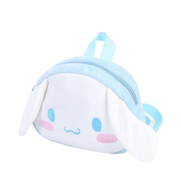 Cinnamoroll Plush Kids Backpack With Adjustable Straps & Zipper Closure - Picture 1 of 5